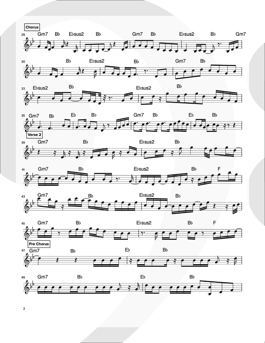 See You Again from FURIOUS 7 Small Ensemble scores gallery preview page 2