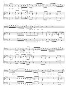 BACH: Quia fecit mihi magna, BWV 243 (transposed to A-flat major) Piano, Vocal scores gallery preview page 3