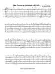 The Prince of Denmark's March - Full Score