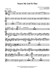 Nearer My God to Thee - Bb Trumpet 1 (Brass Quintet)