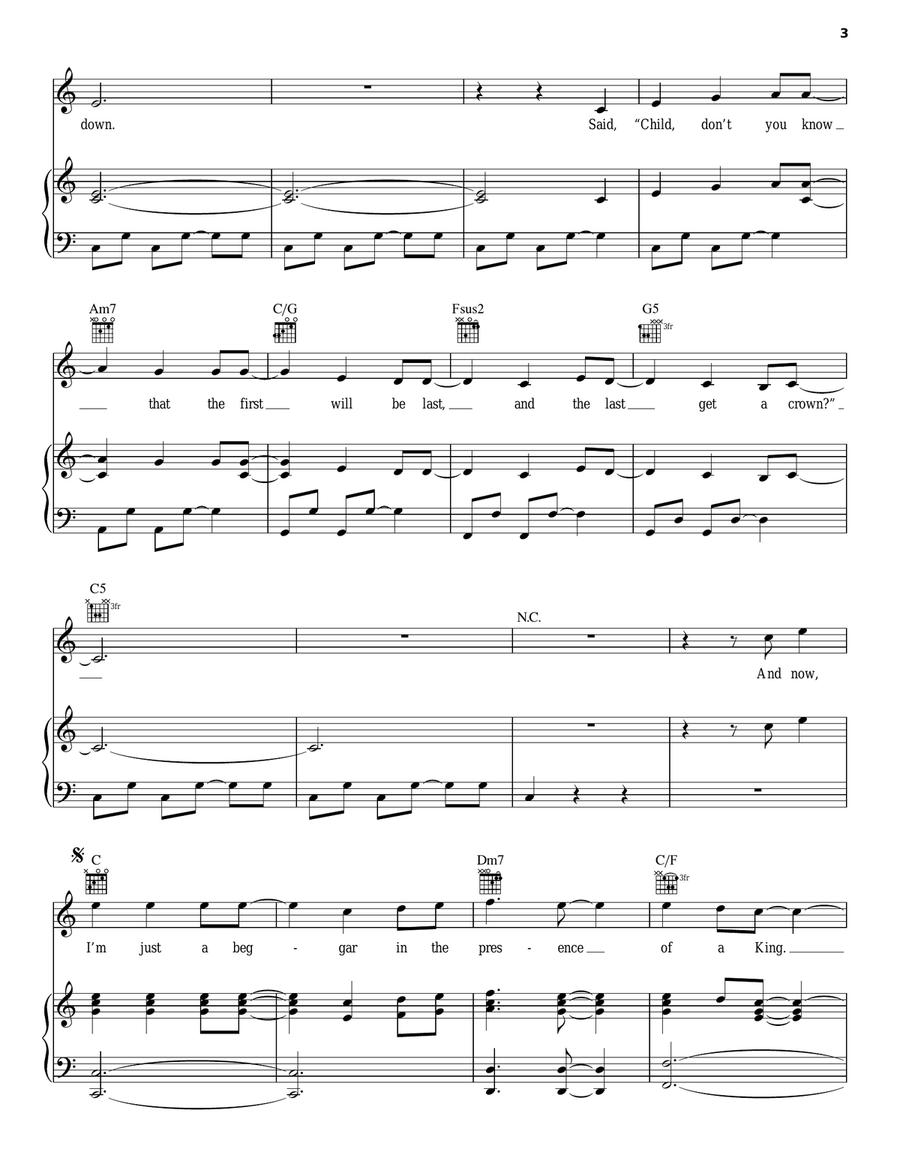 Broken Things Broken Things Piano, Vocal, Guitar scores gallery preview page 3