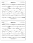 Holiday - Bb Clarinet 1