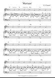 Mariaan (piano solo)