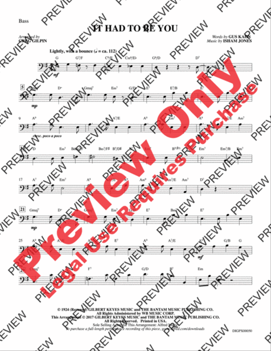It Had to Be You Choir scores gallery preview page 2