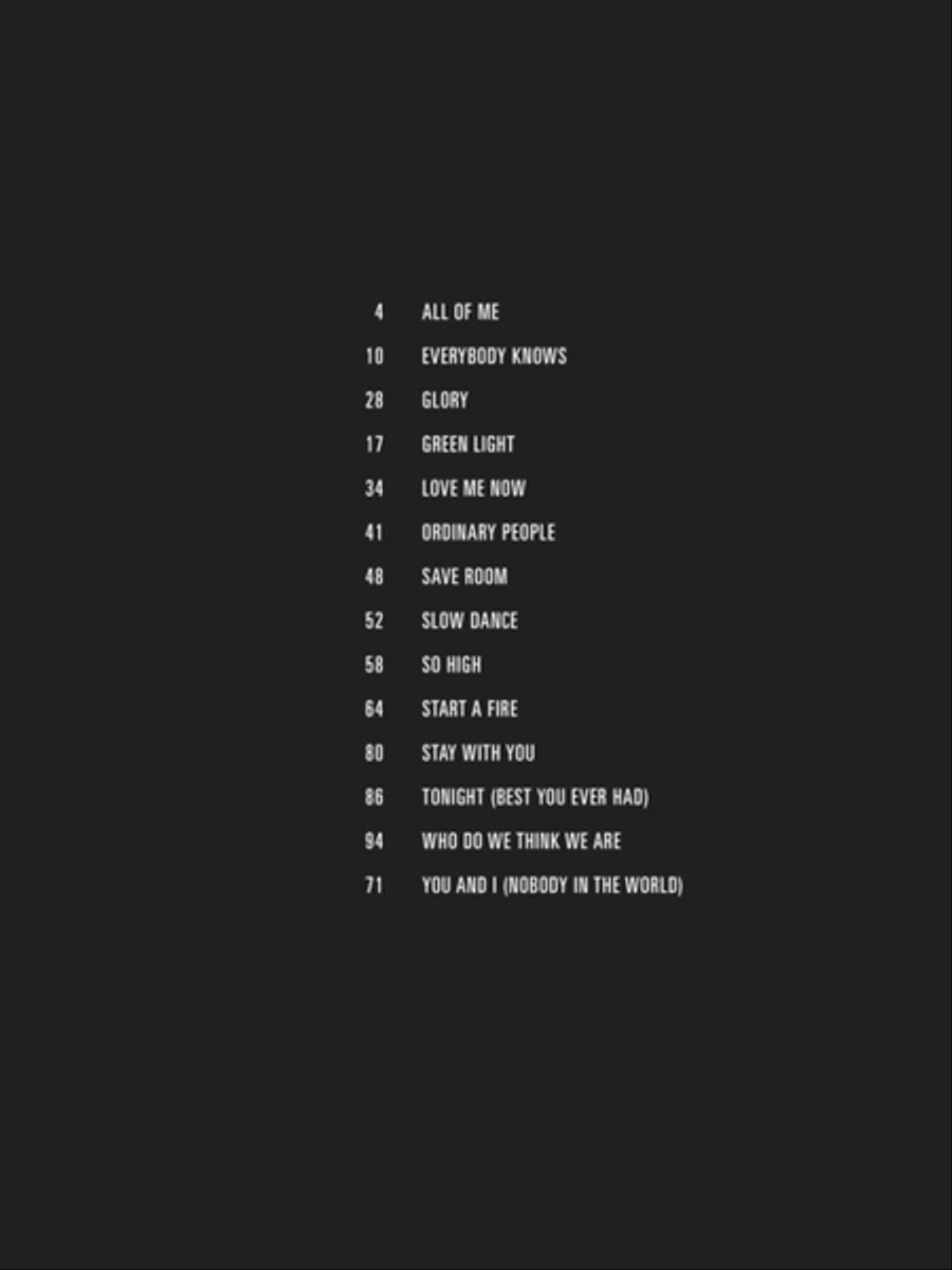 Best of John Legend – Updated Edition Piano, Vocal, Guitar scores gallery preview page 2