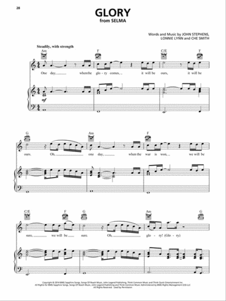 Best of John Legend – Updated Edition Piano, Vocal, Guitar scores gallery preview page 5