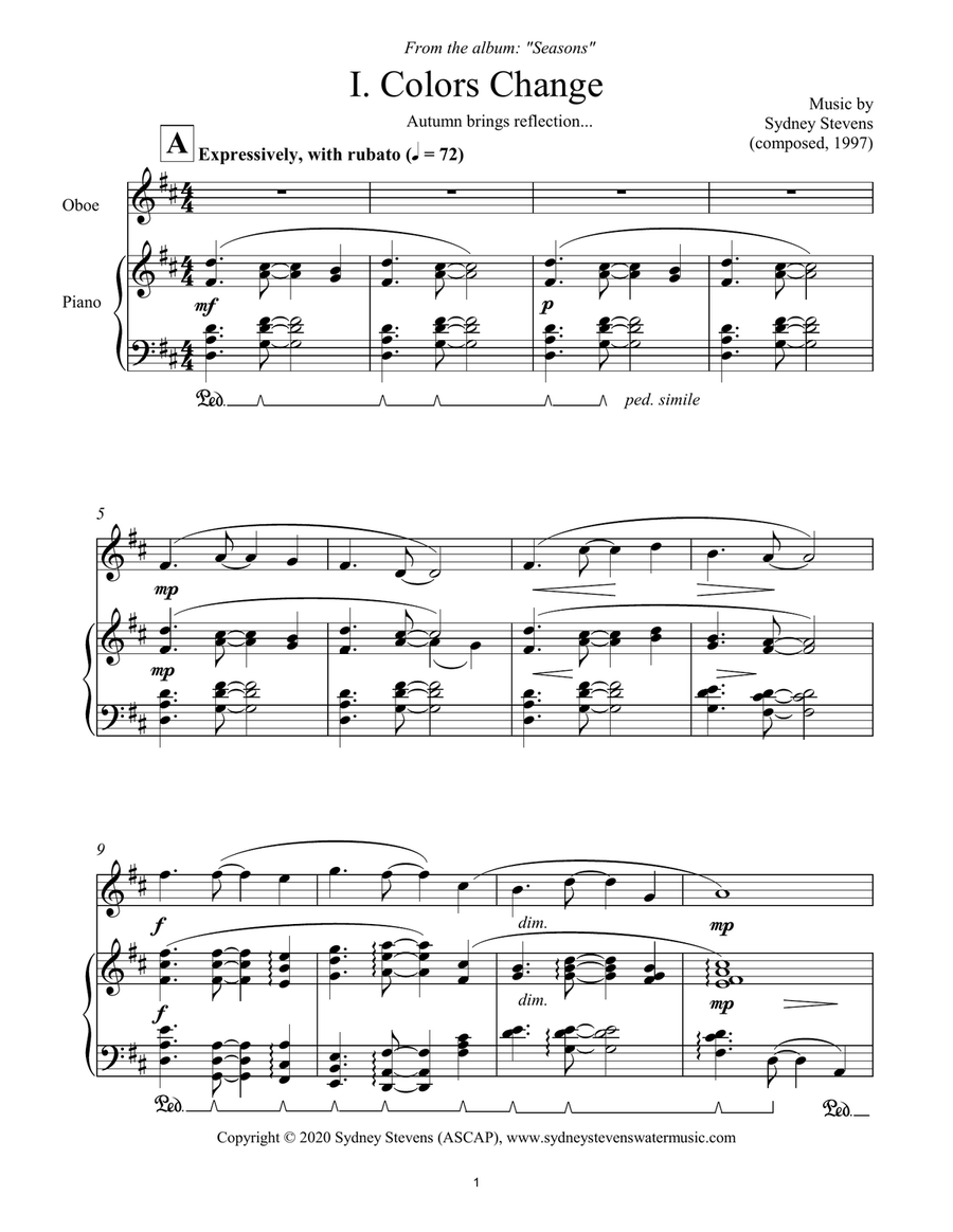 Seasons - Songbook Small Ensemble scores gallery preview page 3
