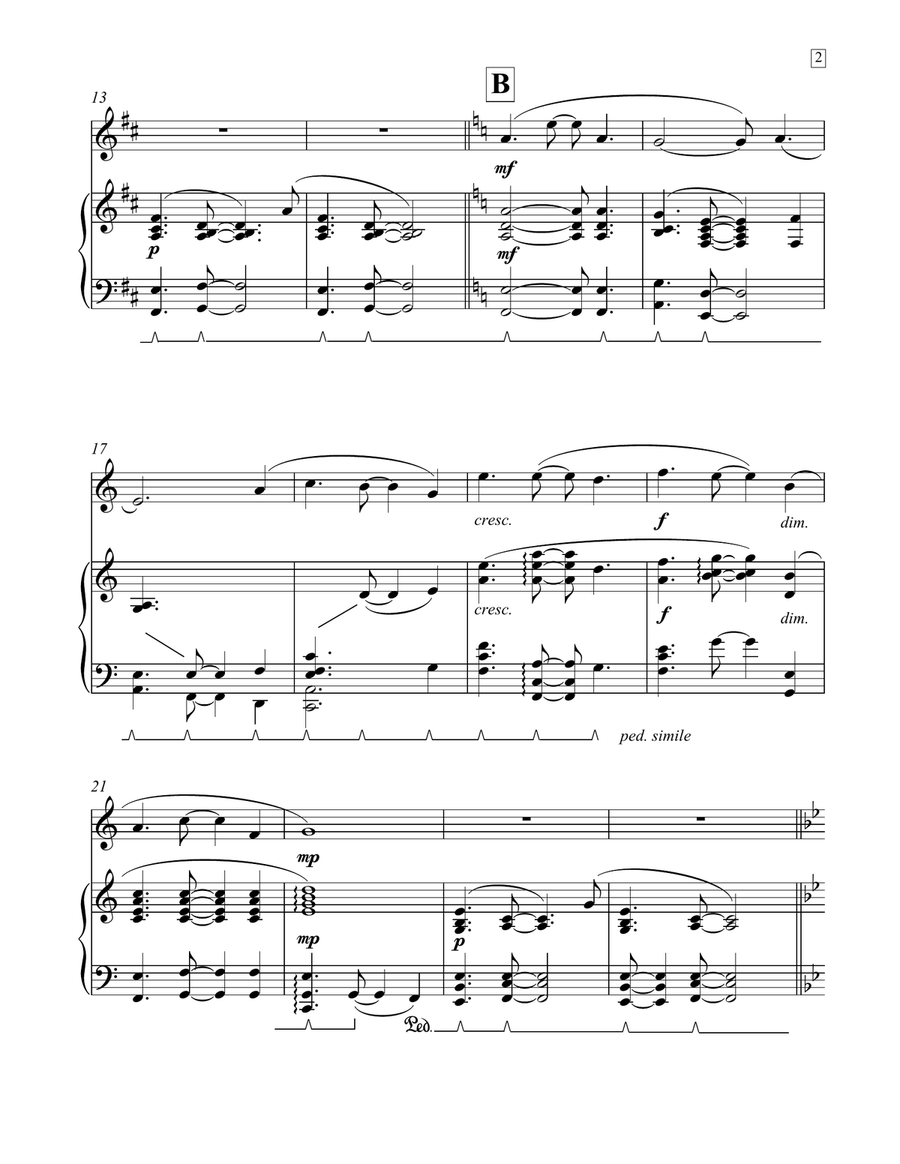 Colors Change Woodwind Duet scores gallery preview page 3