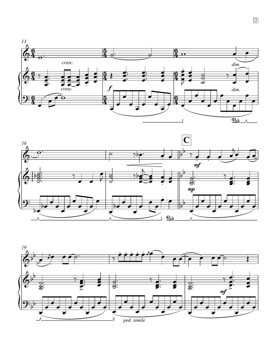 Autumn Wind Woodwind Duet scores gallery preview page 3