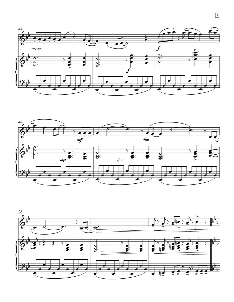 Autumn Wind Woodwind Duet scores gallery preview page 4