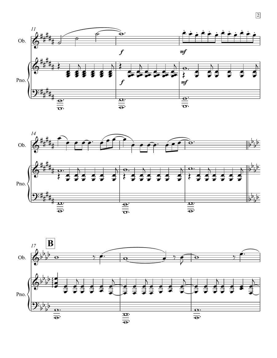 Signs of Winter Woodwind Duet scores gallery preview page 3