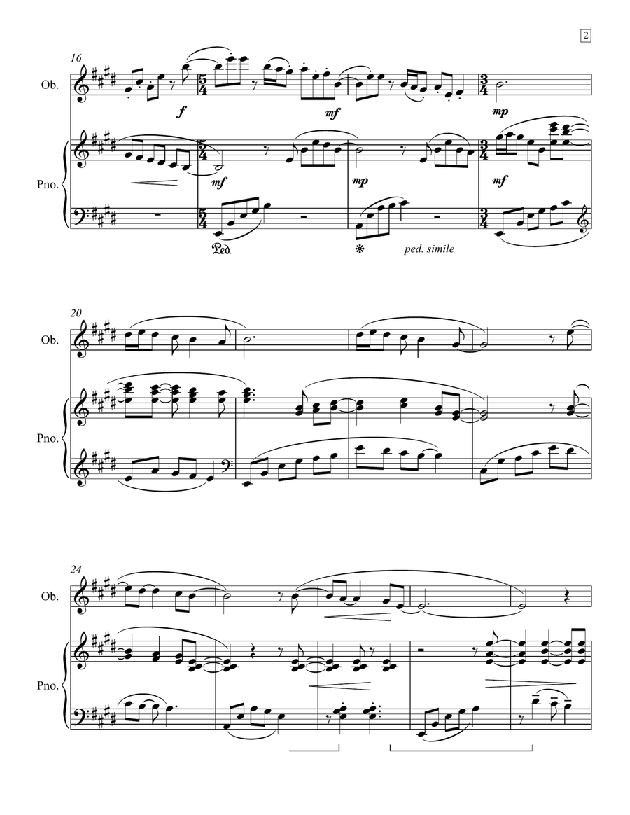Sparrow's Song Woodwind Duet scores gallery preview page 3
