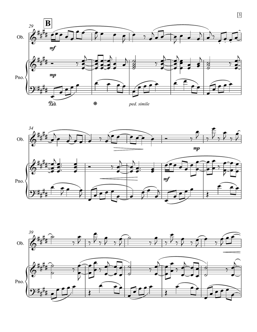 Sparrow's Song Woodwind Duet scores gallery preview page 4