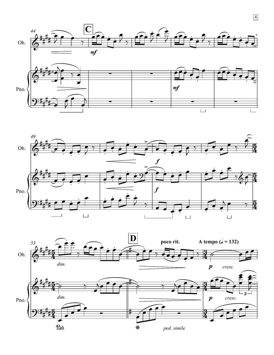 Sparrow's Song Woodwind Duet scores gallery preview page 5