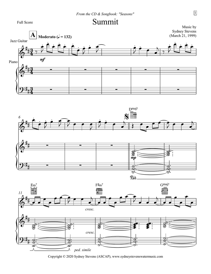 Summit Piano scores gallery preview page 2