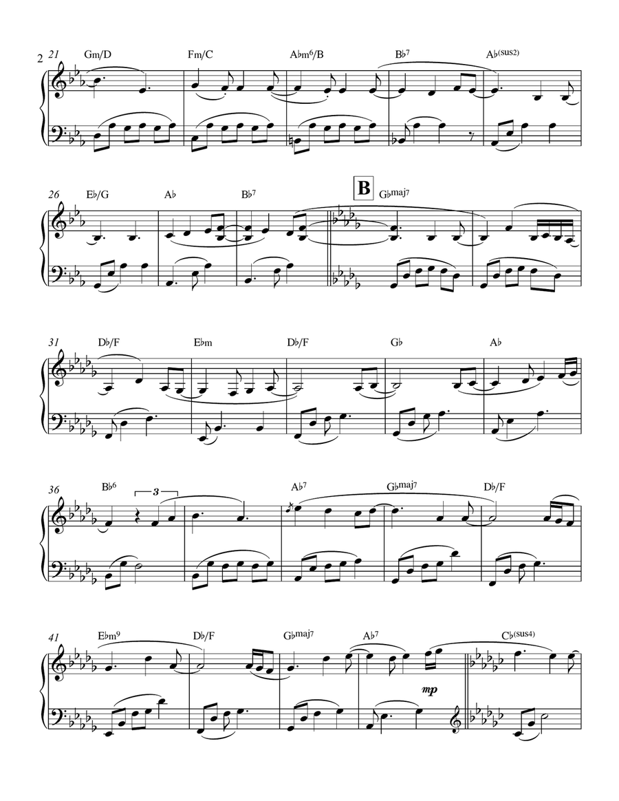 The Return Piano Solo scores gallery preview page 3