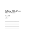 Walking With Words