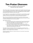 Ten Praise Choruses (for 8-note Bells and Boomwhackers with Black and White Notes) Handbell Choir scores gallery preview page 3