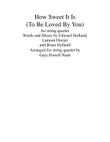 How Sweet It Is (To Be Loved By You)