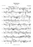 Massenet: Meditation (from Thaïs) - Solo Cello