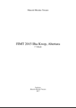 FIMT 2015 Ilha Kwep, Abertura
