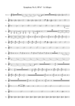Beethoven symphony No.5 - 3,4rd Movement (Transposed Horn in F)