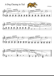 Beginner Piano Etude - 'A Dog Chasing Its Tail'