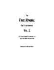The Fake Hymnal, Vol. 1 (for Eb Instruments): 10 Classic Hymns Re-imagined in a Jazz Fake Book Prese