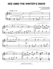 See Amid The Winter's Snow [Classical version] (arr. Phillip Keveren)