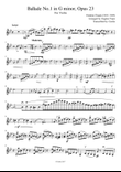 Chopin - Ballade No. 1 in G minor, Op. 23 for Violin