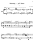 Nocturne No.1 in D Minor(Fade to Nothing)