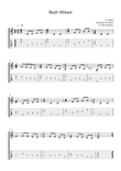 Bach Minuet For Guitar