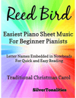Reed Bird Easiest Piano Sheet Music for Beginner Pianists mini preview
