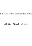 All You Need Is Love