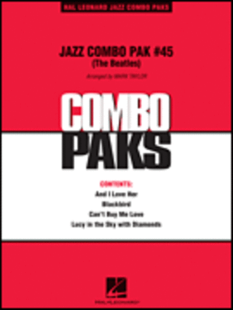 Jazz Combo Pak #45 (The Beatles) Jazz Ensemble scores gallery preview page 1