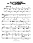 All Creatures Of Our God And King [Jazz version]