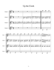 Up the Creek Score: Easy Guitar Quartet