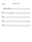Up the Creek: Guitar Part 4
