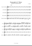 Passacaglia and Fugue in C Minor