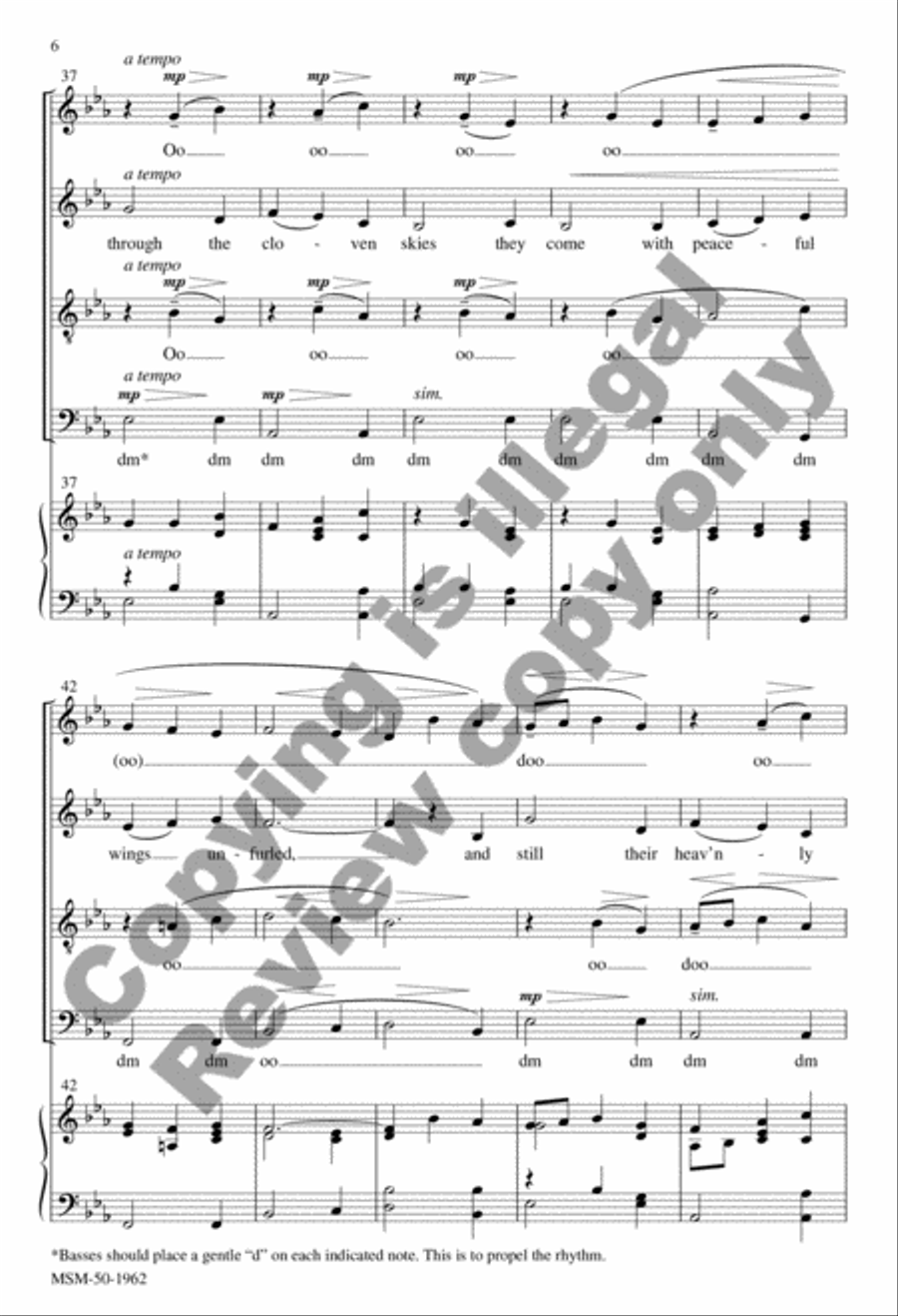 It Came Upon the Midnight Clear Divisi scores gallery preview page 17