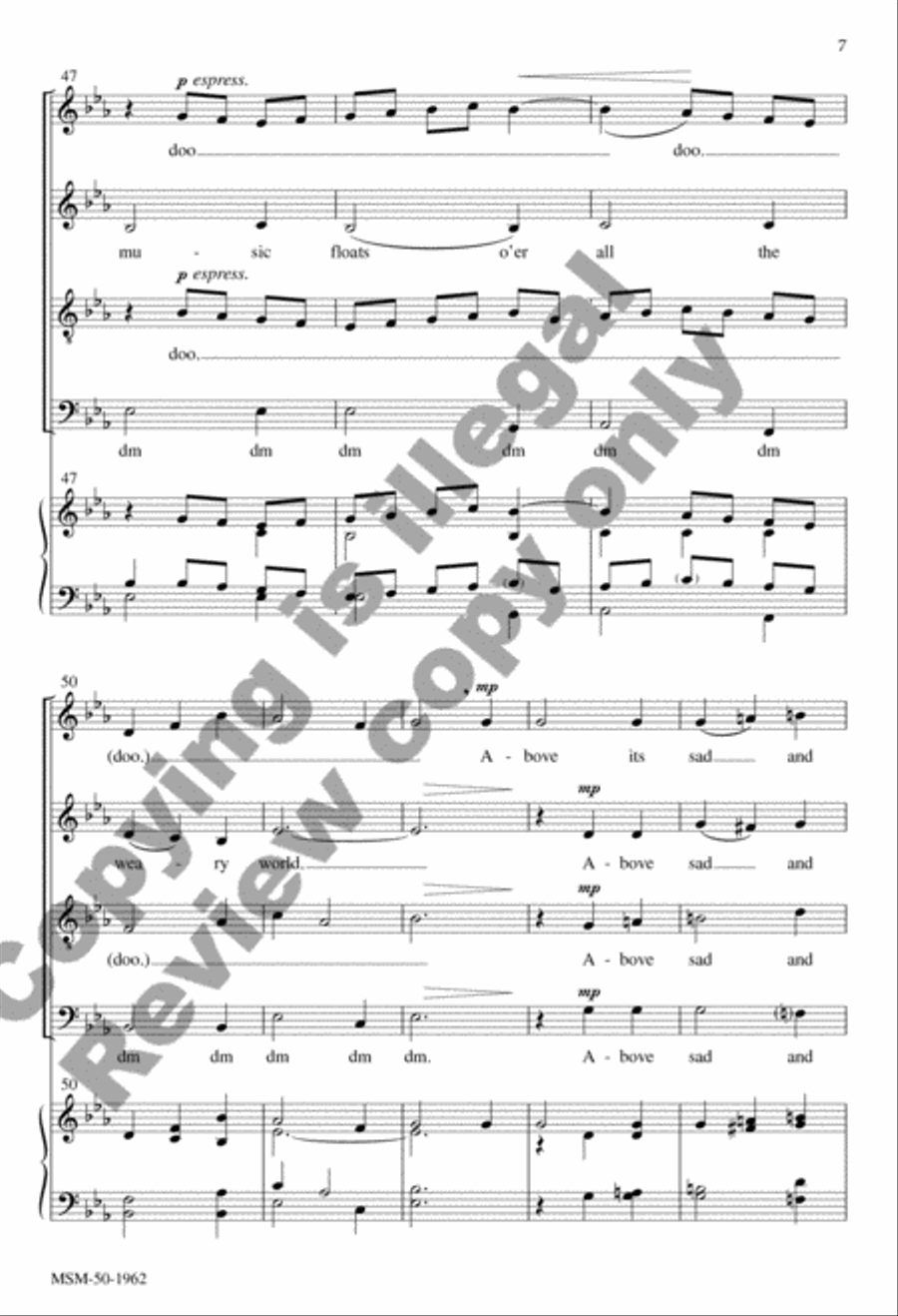 It Came Upon the Midnight Clear Divisi scores gallery preview page 18