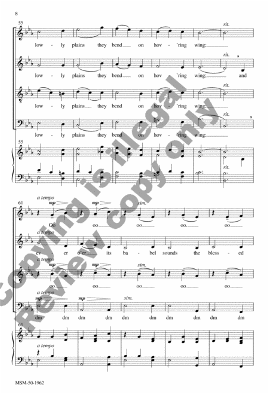 It Came Upon the Midnight Clear Divisi scores gallery preview page 19