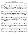 Exercise for the development of passage-work in the left hand.