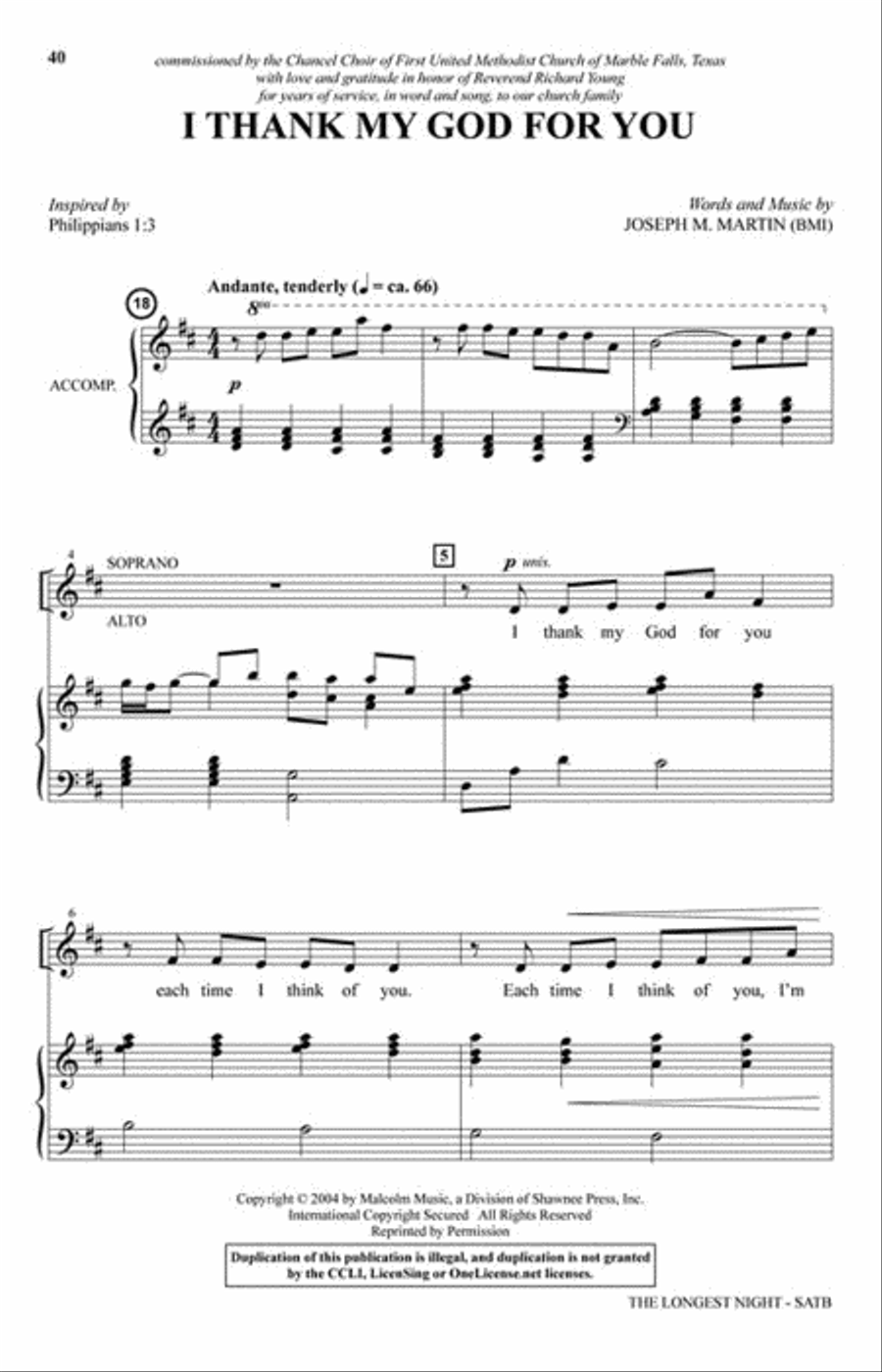 The Longest Night Choir scores gallery preview page 6