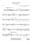 The Sleigh (À La Russe) - Violin 1