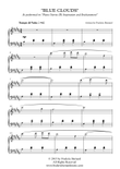 Blue Clouds (Waltz-like Piano Music)
