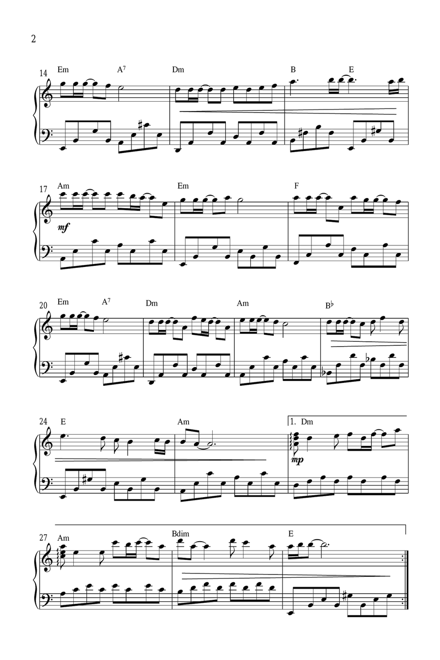 The Blue-grey Sky The Blue-grey Sky Piano Method scores gallery preview page 2