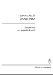 Dos poemes per a quintet de vent