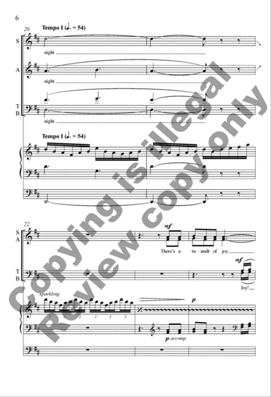 The Heavens Delight The Heavens Delight 4-Part scores gallery preview page 6