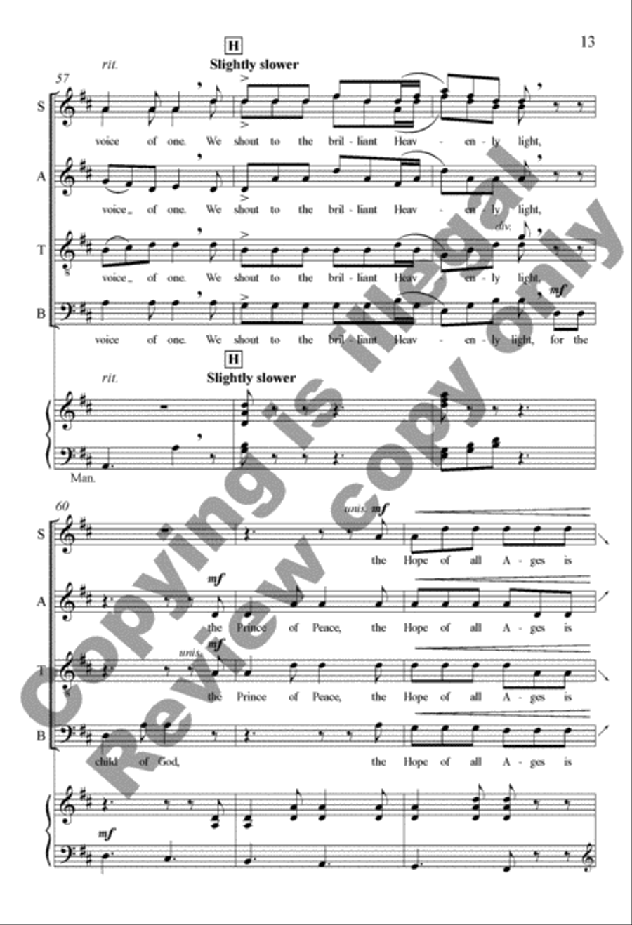The Heavens Delight The Heavens Delight 4-Part scores gallery preview page 28